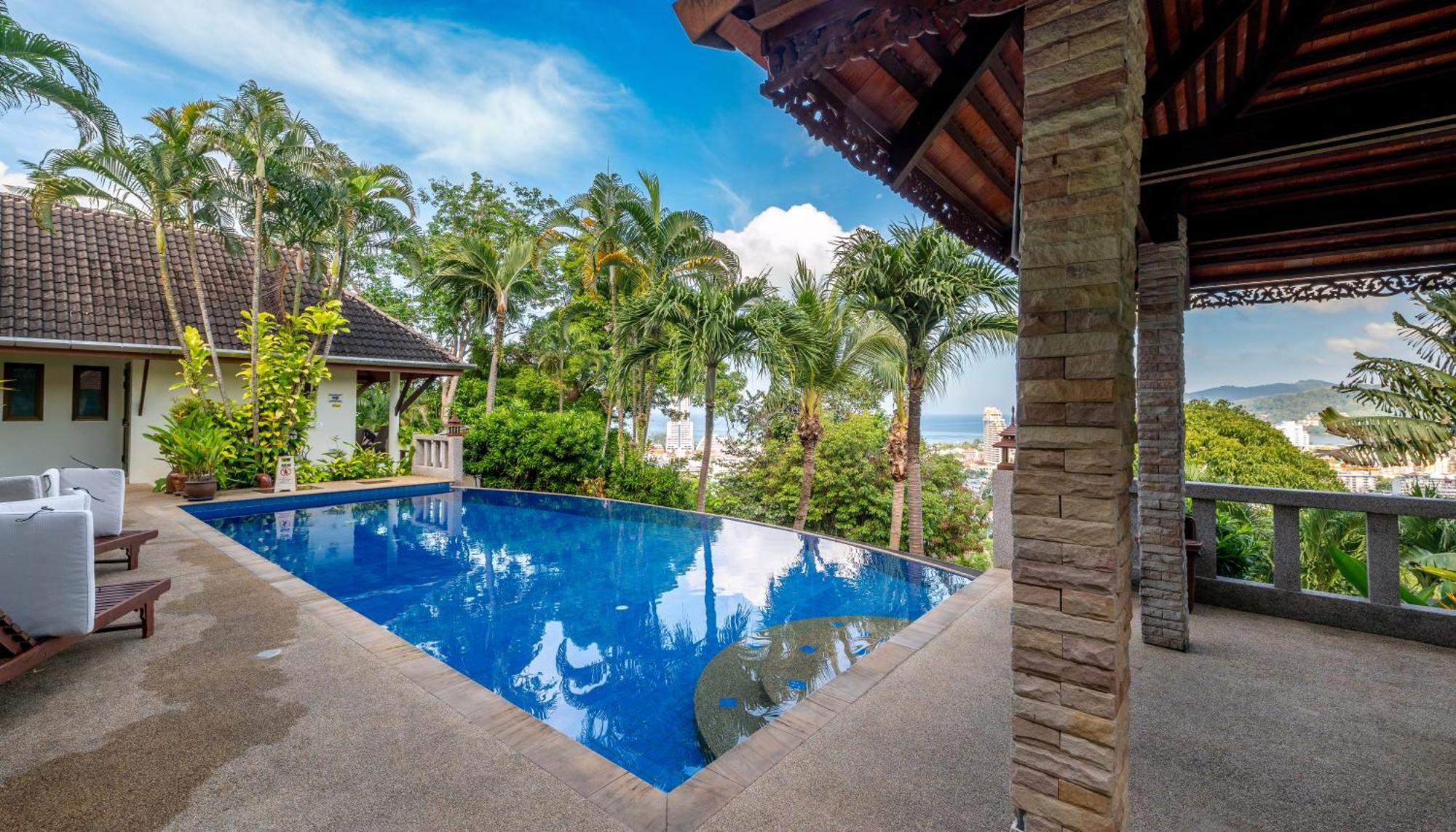 Baiyok Villa Seaview And Edge Pool Patong Exterior foto