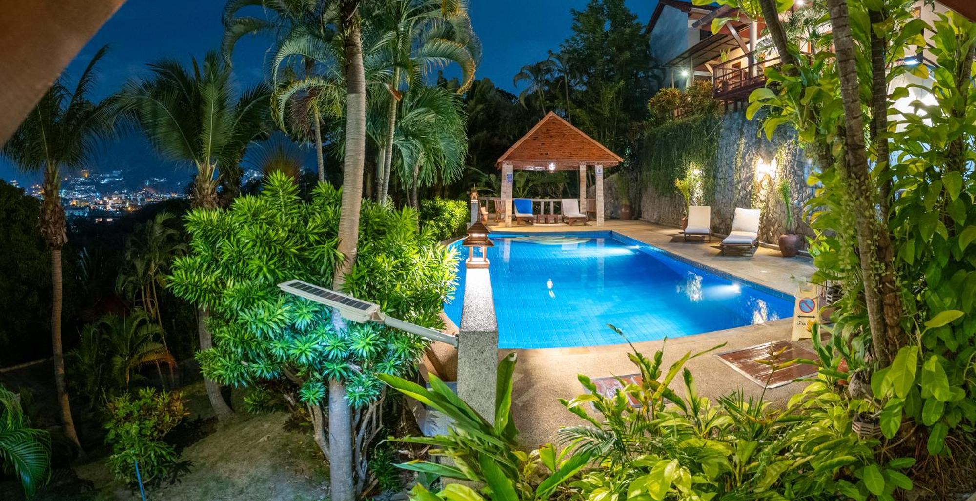 Baiyok Villa Seaview And Edge Pool Patong Exterior foto