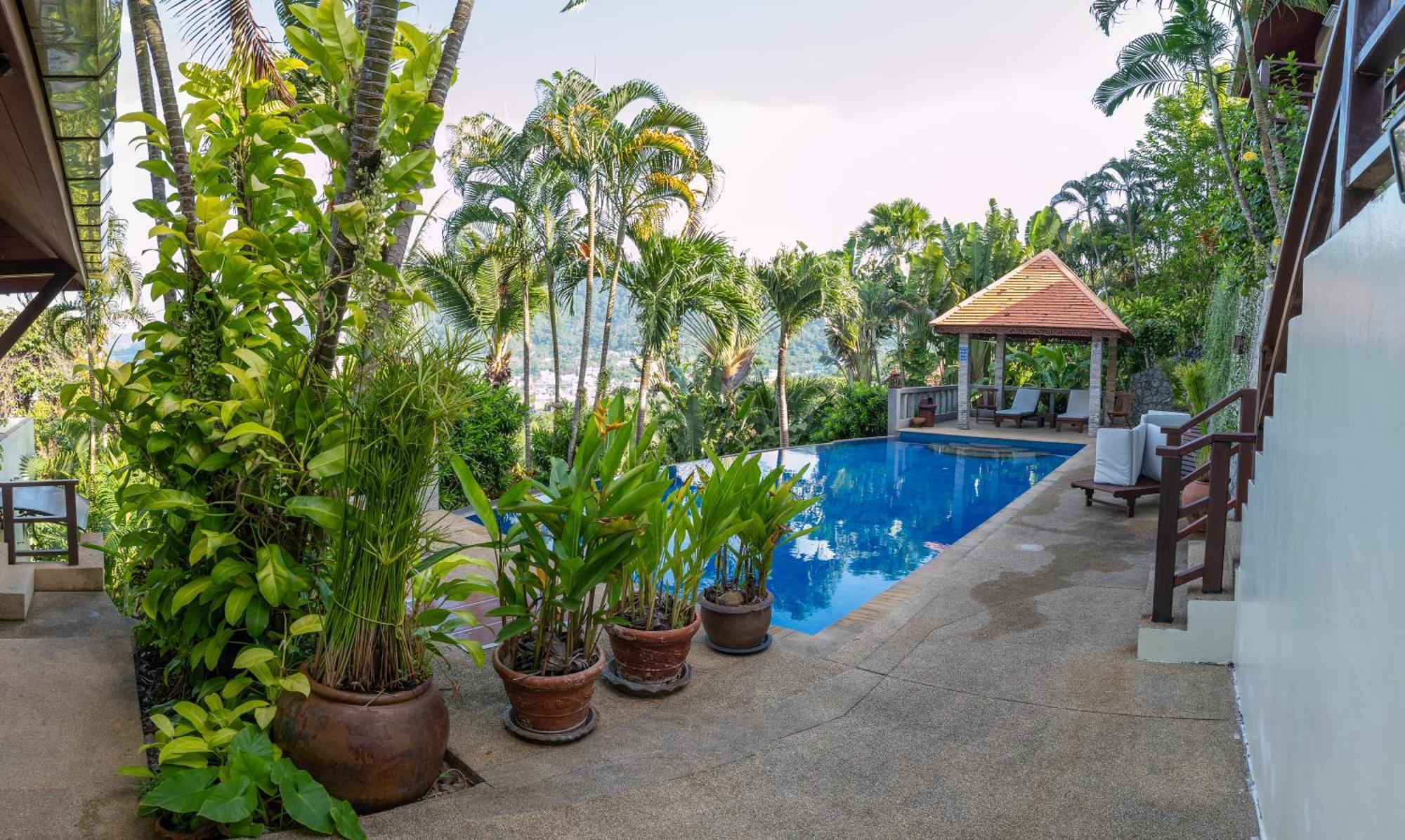 Baiyok Villa Seaview And Edge Pool Patong Exterior foto